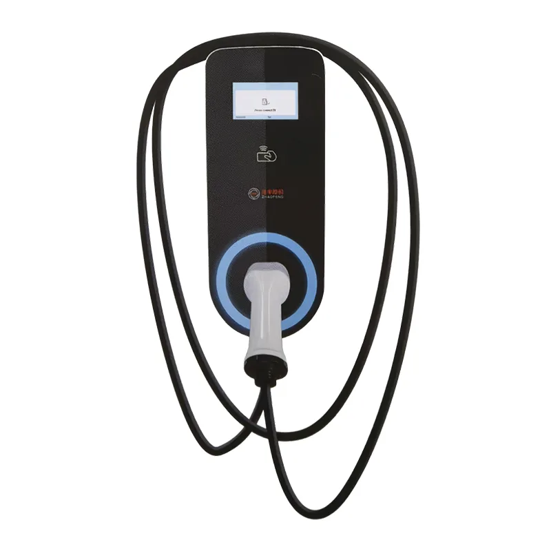 كومة شحن تيار متردد مثبتة على الحائط بقدرة 7 كيلو وات